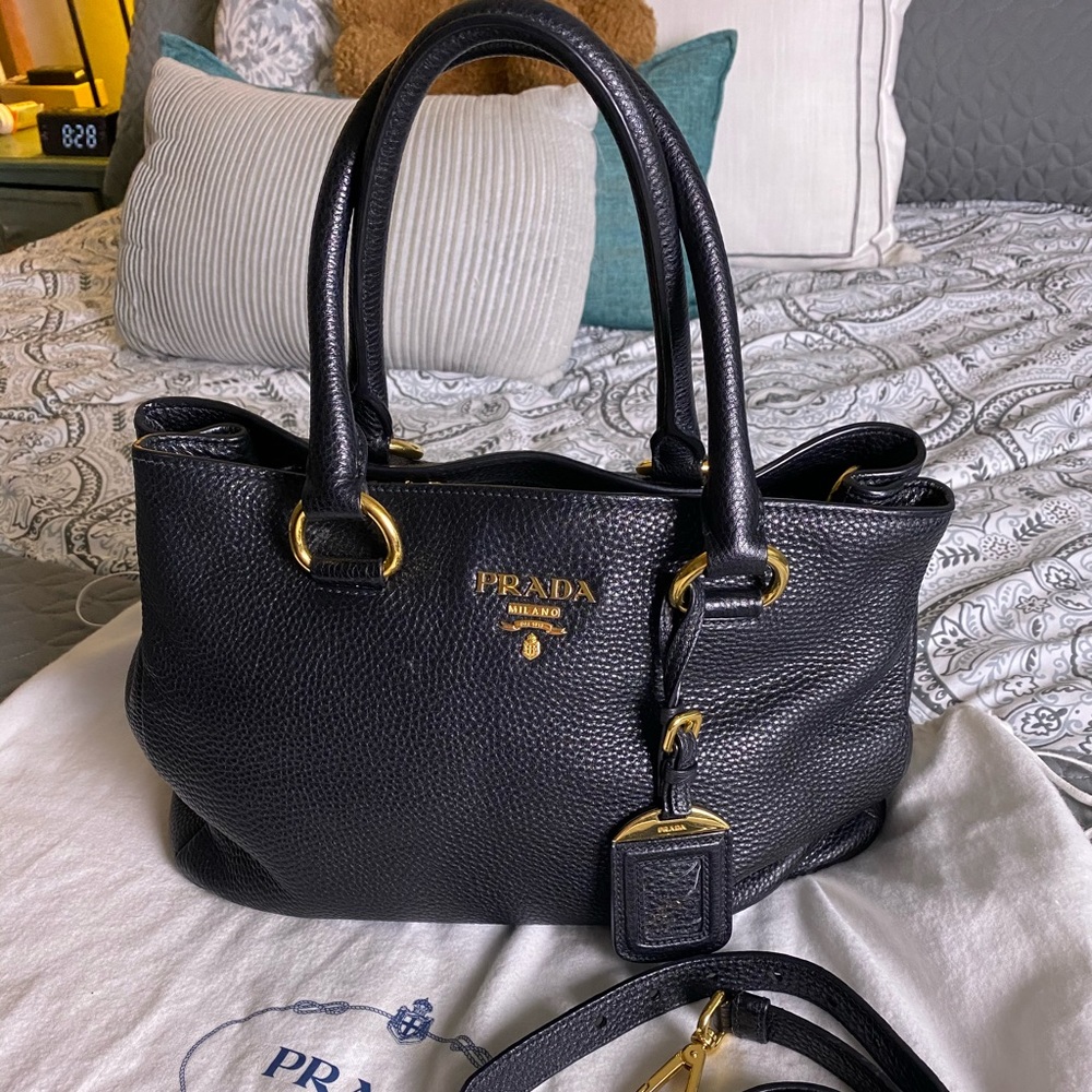 Prada Phenix Leather Satchel